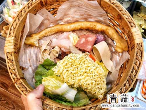 青蔬捞烫