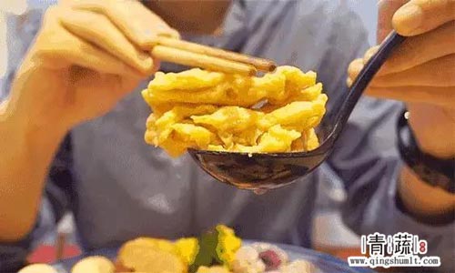 青蔬捞烫